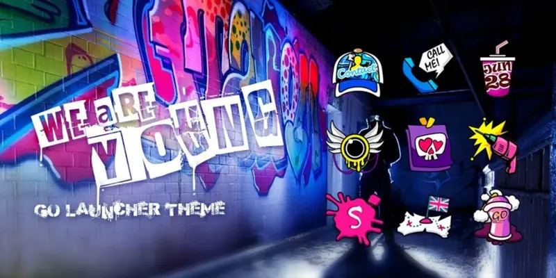 We Are Young GOLauncher EX Theme android App screenshot 0