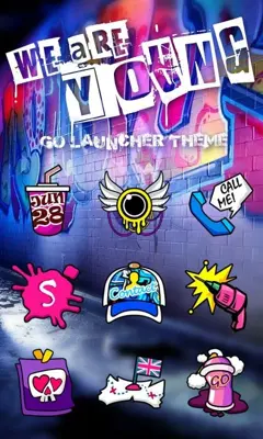 We Are Young GOLauncher EX Theme android App screenshot 5